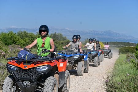 Off road Quad Adventure Tour on Island Čiovo