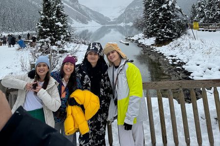 Moraine Lake and Lake Louise Early Morning Sightseeing 