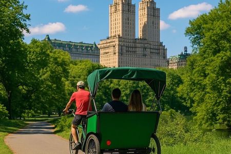  Central Park Pedicab 1 Hour Tour– Top Highlights