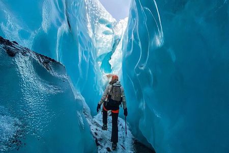 Crevasse Labyrinth - Vatnajökull Glacier Maze from Skaftafell