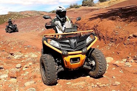 Quad ride in the Ouzoud Waterfalls
