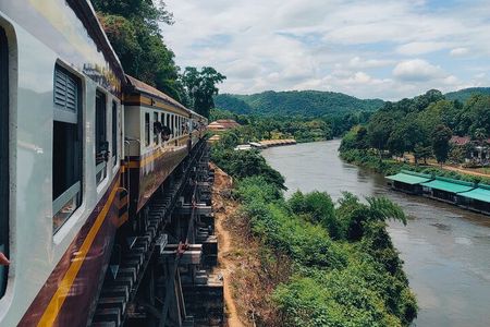 Kanchanaburi Tour: Erawan Waterfall and Death Railway