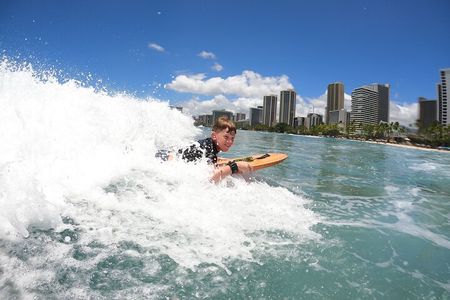 Surfing Waikiki, Oahu