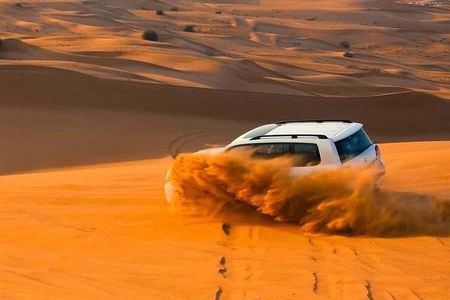 Doha Sunrise, Sunset Desert Safari Camel Ride & Inland Sea Tour