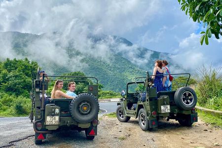 DANANG JEEP TOUR: Explore Hai Van Pass & Mo Waterfall