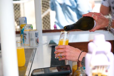 Sunday Mimosa Bar Catamaran Sail with Mini Brunch Bites