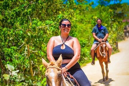 Horseback Riding and Buggy and Macau Cave and Beach Tour