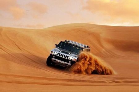 Doha: Half Day Desert Safari with Dune Bashing and Camel Ride 