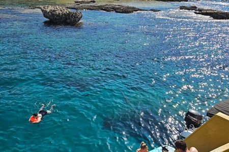 Demetris Chara Boat/Blue Lagoon boat trips with BBQ and SLIDE 