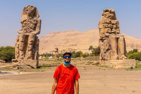 Full Day Tour to Luxor From Hurghada with HOT AIR BALLOON