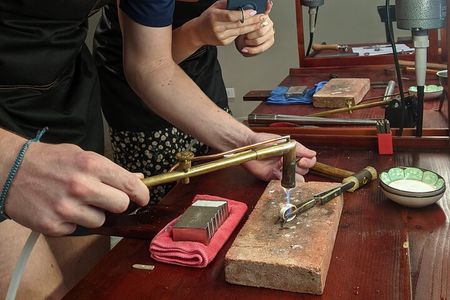 Hanoi Unique Silver RING/PENDANT... Making Workshop