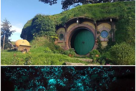 Hobbiton and Waitomo Caves from Auckland - Smaller Group