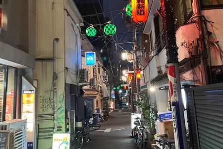 Hidden Backstreets & Retro vibes in Nakano near Shinjuku at night