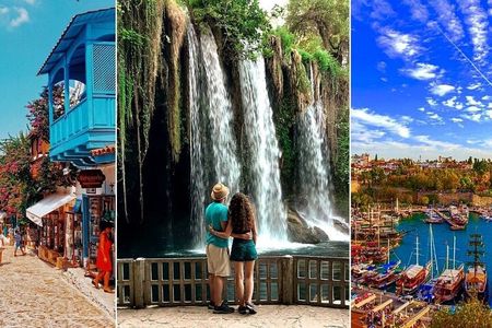 Antalya Old City Tour From Side With Düden Waterfalls & Boat Trip