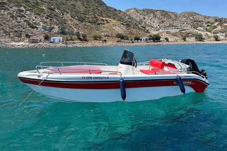 Milos Self Drive Private Boat - No License Required, APHRODITE II