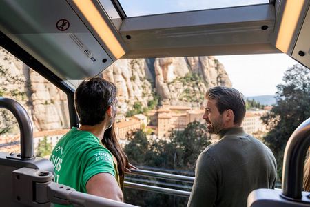 Montserrat Half-Day Funicular & Gentle Scenic Walk Small Group 8