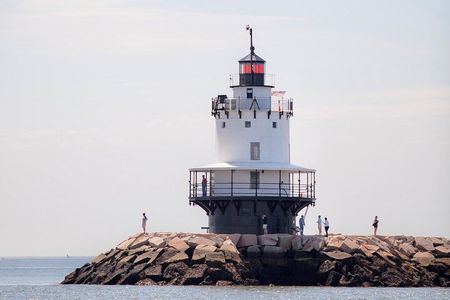 Morning Lighthouse Cruise Along the Coast of Portland Maine