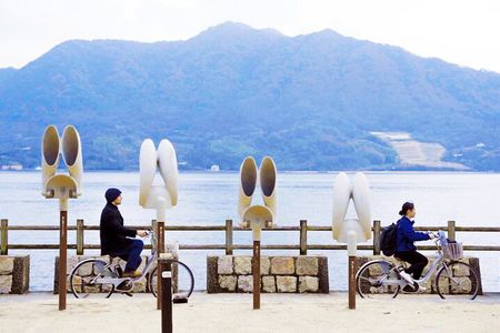 Okunoshima Rabbit Island Cycling Tour with Local Guide