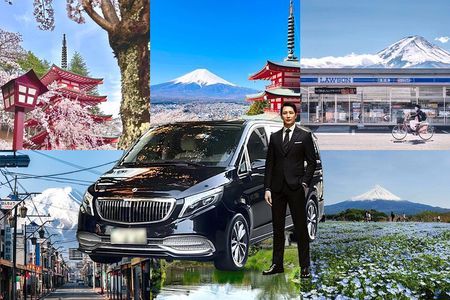 Mt Fuji Carpool Day Tour for 5 to 9 Tourists