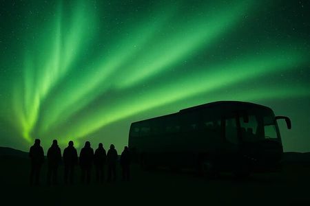 Northern Lights Hunt from Alta Cruise Harbor