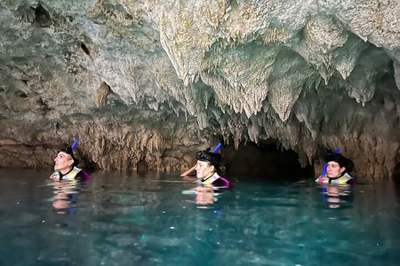 Snorkeling Activity in a Cenote Expedition