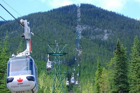 Banff/Canmore:Gondola,Hot Water Spring,Bow Fall,Iconic Lakes Tour