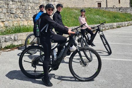 E-Bike Tour + Gourmet Snack + Wine Tasting (Small Group)