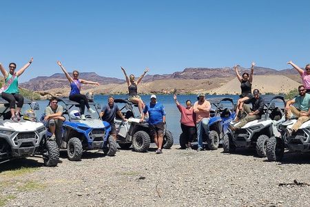 Colorado River Blast: Adrenaline RZR Tour + Ghost Town + Lunch
