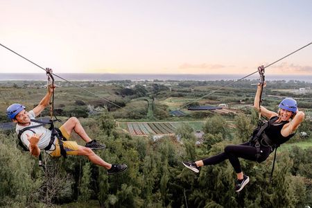 Zipline Tour on North Shore
