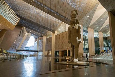 Grand Egyptian Museum, Giza Pyramids and Great Sphinx Guided Tour