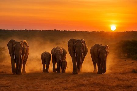 Addo Elephant National Park Full Day Game Drive with BBQ Lunch