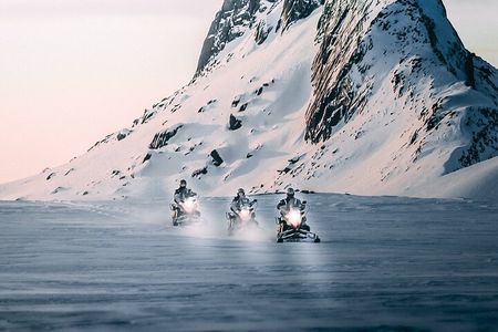 Golden Circle Super-Jeep Tour and Snowmobiling from Reykjavik