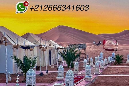 1 night Camel trek in Merzouga Desert Luxury Camp NO EXTRA