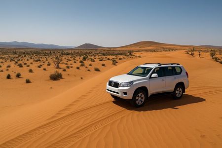 Jeep safari 4x4 mini sahara desert with Berber Lunch