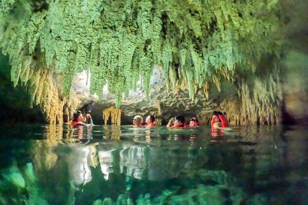 Half a day Tour to Cenote and Sea Turtles Encounter in Akumal Bay