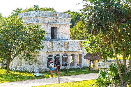 Tulum Ruins Private Tour with Snorkeling Cenote and Sea Turtles