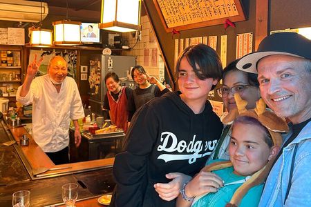 [1 Group Only Tour] Explore Osaka Hidden Food Nights for Family