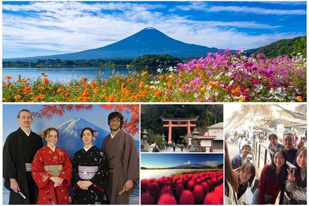 Mt. Fuji and Hakone 1 Day Bus Tour + Kimono Experience