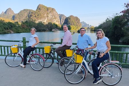 1-day Guilin classical LiRiver tour & Cycling in rural villege.