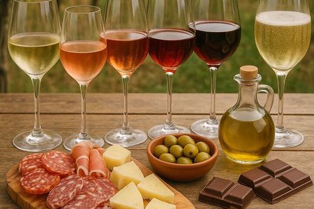 Premium Winery with 7 Tastings and Castle from Alicante and Benidorm