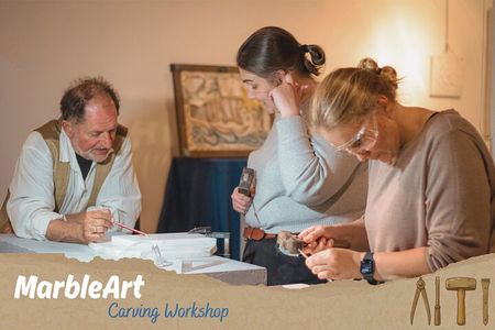 Marble Carving Workshop and Create Your Personal Symbol.