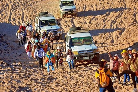 Private VIP Hurghada Desert Jeep Safari with Camel Ride and BBQ
