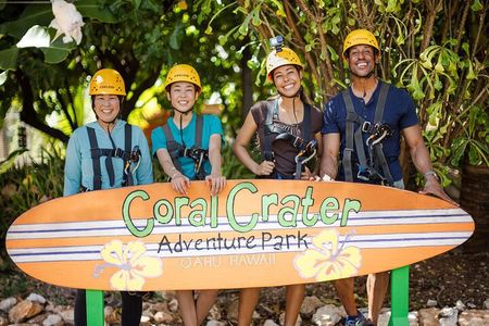 3 Zipline Adventure with Waikiki Transportation