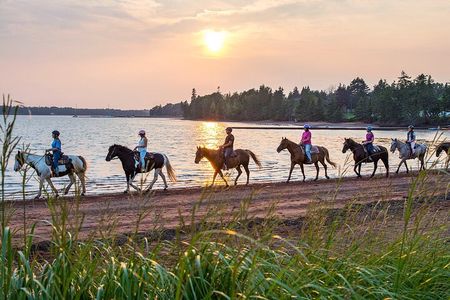 Lakeside Sunset Beach Ride