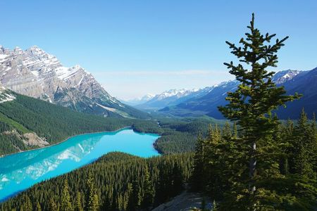 Banff Lake Louise Moraine, Emerald Glacier, Peyto & Bow Lake