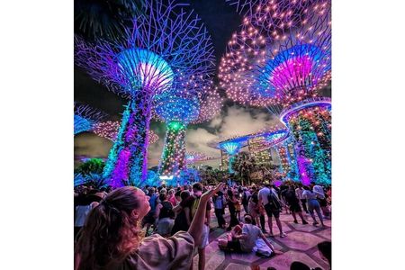 Singapore River Cruise and 2 Must-see Water Light Shows 