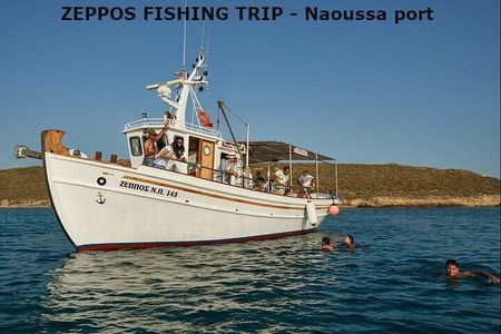 Semipriv FishingTour on Kaiki Paros/Naousa or Private sunset tour