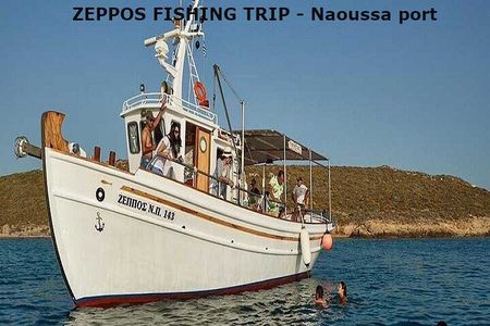 Semipriv FishingTour on Kaiki Paros/Naousa or Private sunset tour