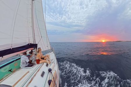 Pula: Private Golden Hour Sail - Dolphins, Drinks & Brijuni Views