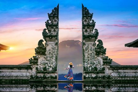 Bali Snorkeling Tour At Blue Lagoon with Gate of Heaven Temple